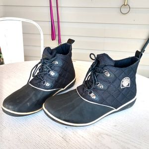 Global Win Black winter boots